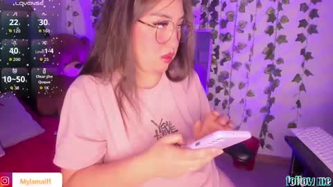 Snapshot of myla_mayfield chatting on September 13, 11:43 am Myla online show from September 13, 11:43 am