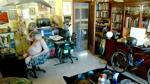 Snapshot of nakednudist72 chatting on April 23, 4:53 pm Naked Naturist online show from April 23, 4:53 pm