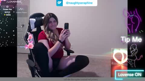 Snapshot of naughtyseraphine chatting on February 1, 12:26 pm NaughtySeraphine online show from February 1, 12:26 pm