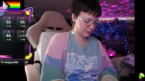 Snapshot of nerdy_squirty chatting on March 27, 6:30 am NerdySquirty online show from March 27, 6:30 am