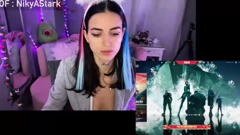 Snapshot of nikyastark chatting on February 16, 9:49 am Niky A Stark online show from February 16, 9:49 am