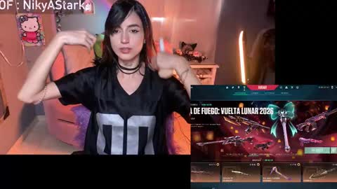 Snapshot of nikyastark chatting on March 1, 2:52 pm Niky A Stark online show from March 1, 2:52 pm