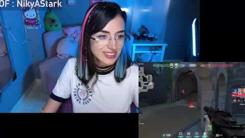 Snapshot of nikyastark chatting on March 3, 2:45 pm Niky A Stark online show from March 3, 2:45 pm