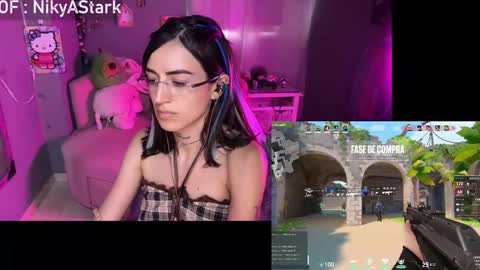 Snapshot of nikyastark chatting on March 4, 5:41 pm Niky A Stark online show from March 4, 5:41 pm