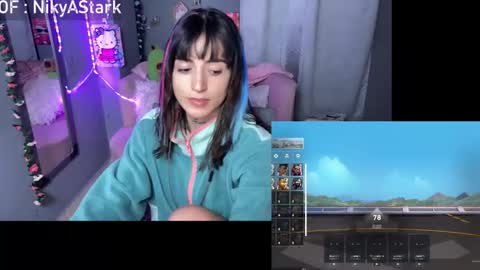 Snapshot of nikyastark chatting on March 13, 8:32 am Niky A Stark online show from March 13, 8:32 am