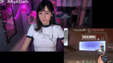 Snapshot of nikyastark chatting on March 21, 11:08 pm Niky A Stark online show from March 21, 11:08 pm