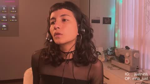 Snapshot of nina_just chatting on February 23, 9:26 pm Nina.  online show from February 23, 9:26 pm