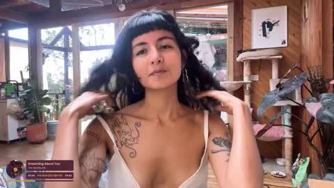 Snapshot of nina_just chatting on October 17, 1:35 pm Nina.  online show from October 17, 1:35 pm