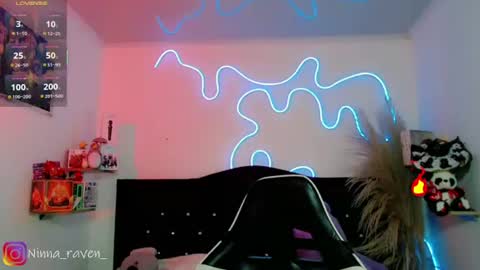 Snapshot of ninna_raven chatting on July 26, 9:11 pm Ninna online show from July 26, 9:11 pm
