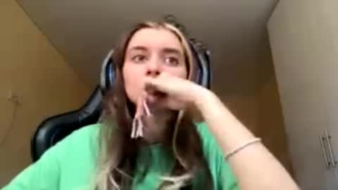 Snapshot of norinefrymyer chatting on March 18, 10:18 am Elena online show from March 18, 10:18 am