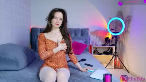 Snapshot of nudeella chatting on October 3, 7:44 pm ElfaElle Im online .Wednesday Thursday Friday Saturday Sunday from 10pm to 2am GMT3 online show from October 3, 7:44 pm