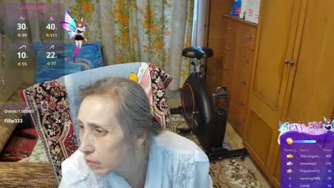Snapshot of olguscha chatting on April 7, 1:00 pm Olguscha online show from April 7, 1:00 pm