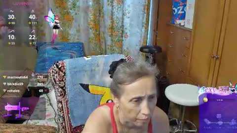 Snapshot of olguscha chatting on July 25, 10:35 am Olguscha online show from July 25, 10:35 am