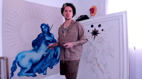 Snapshot of oliver_usher chatting on January 12, 3:25 pm Mr Blue Sky online show from January 12, 3:25 pm