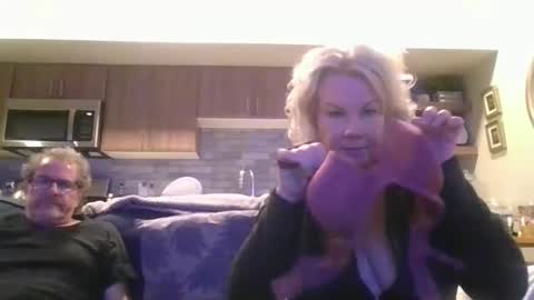 Snapshot of oneoften1000 chatting on December 14, 11:12 pm couple mature milf bigboobs curvy mommydaddy online show from December 14, 11:12 pm