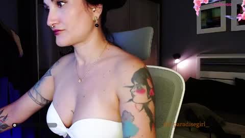 My alter ego Betinna Flowers - a tattooed Miss  -   Are you missing me come in here  -  online show from March 29, 9:59 pm