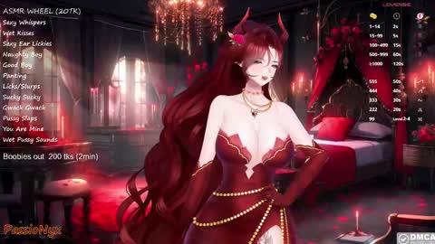 Succubus Nyx online show from January 30, 2:38 am