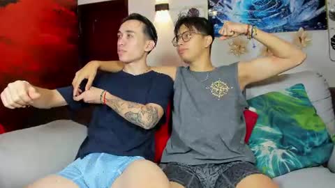 Snapshot of patrick_ander chatting on June 14, 12:40 pm patrick 19 bottom---- ander 18 top online show from June 14, 12:40 pm