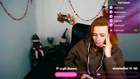 Snapshot of peppymia chatting on December 14, 5:24 am Mia online show from December 14, 5:24 am