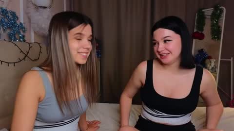 Lora black  and Lili blonde welcome you here online show from December 27, 2:43 pm