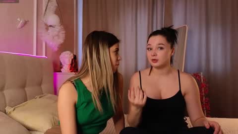 Lora black  and Lili blonde welcome you here online show from January 18, 9:24 am