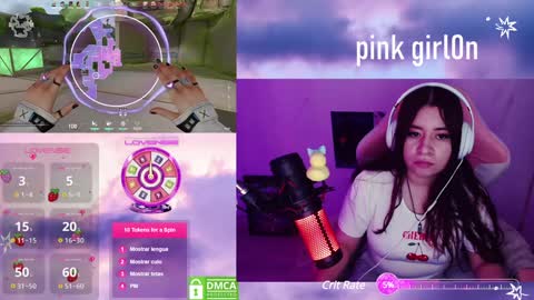 Snapshot of pink_girl0n chatting on December 8, 12:07 am Kitty online show from December 8, 12:07 am