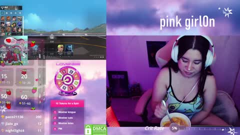 Snapshot of pink_girl0n chatting on December 11, 7:42 am Kitty online show from December 11, 7:42 am