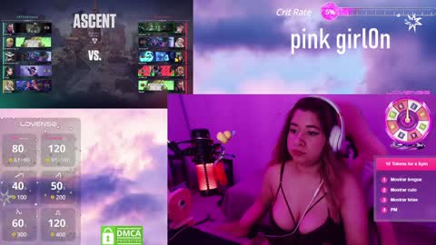 Snapshot of pink_girl0n chatting on January 8, 3:19 am Kitty online show from January 8, 3:19 am