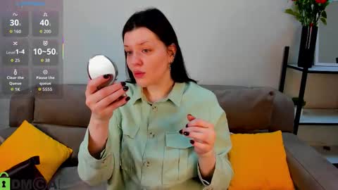 Snapshot of polly__mayer chatting on October 9, 12:08 am Polly online show from October 9, 12:08 am