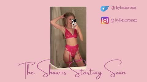 Kylie online show from September 21, 5:09 am