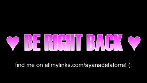 Ayana Delatorre online show from May 27, 12:51 am