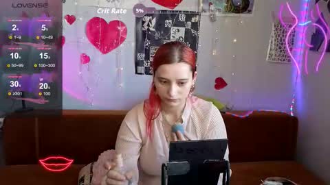 Snapshot of rachelpirce chatting on February 13, 7:48 am Rachel online show from February 13, 7:48 am