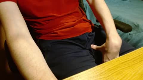 Snapshot of readytocum90 chatting on October 1, 10:05 pm Scrappy Coco online show from October 1, 10:05 pm