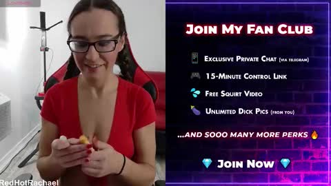 Red Hot Rachael online show from November 3, 4:19 pm