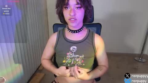 Snapshot of renpuppy chatting on March 17, 3:44 am REN online show from March 17, 3:44 am