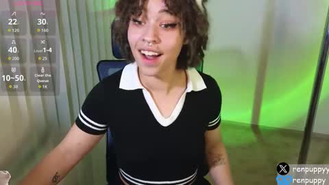 Snapshot of renpuppy chatting on March 24, 6:07 am REN online show from March 24, 6:07 am