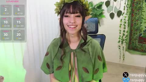 Snapshot of renpuppy chatting on March 30, 4:46 am REN online show from March 30, 4:46 am