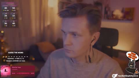 Rocket Bunny online show from January 15, 9:40 pm