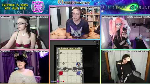Roll For Seduction online show from May 19, 11:55 pm