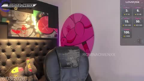 Snapshot of rominaowenxx chatting on March 26, 6:41 am ROMINA OWEN online show from March 26, 6:41 am