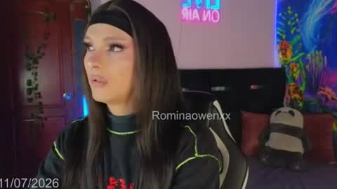 ROMINA OWEN online show from July 11, 9:56 am