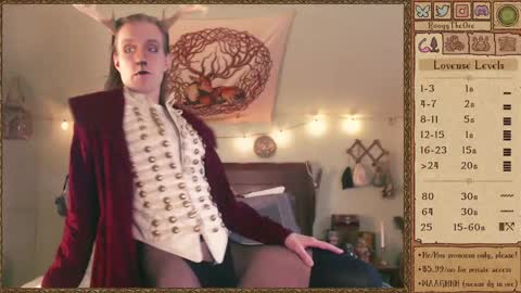 Snapshot of roogytheorc chatting on December 16, 10:13 pm Roogy online show from December 16, 10:13 pm