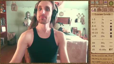 Snapshot of roogytheorc chatting on January 28, 8:15 pm Roogy online show from January 28, 8:15 pm