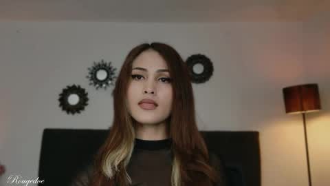 Snapshot of rougedoe chatting on March 6, 5:37 am Mistress Lana online show from March 6, 5:37 am