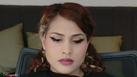 Snapshot of rougedoe chatting on March 31, 2:57 am Mistress Lana online show from March 31, 2:57 am