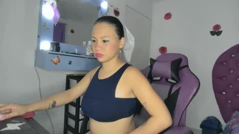 Snapshot of roxy_lu_07 chatting on March 14, 4:40 am Roxy online show from March 14, 4:40 am