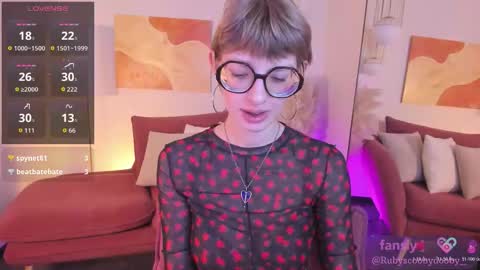 Snapshot of rubytwinkle chatting on October 27, 8:35 pm Ruby online show from October 27, 8:35 pm