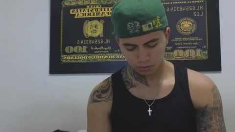 Snapshot of sahara_n_thiago chatting on October 5, 9:40 am Sahara y Thiago online show from October 5, 9:40 am