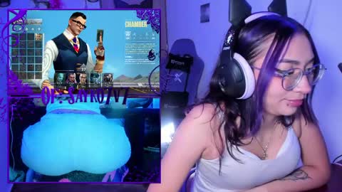 Snapshot of saiko7w7 chatting on April 1, 1:17 am OF 15 off - online show from April 1, 1:17 am