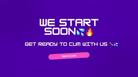 Snapshot of sam_and_lisa_ chatting on May 22, 10:48 pm sam_and_lisa_ online show from May 22, 10:48 pm